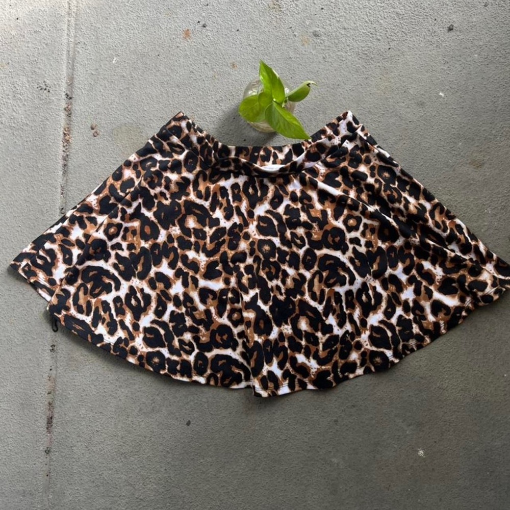 🐆FLIRTY FUNKY LEOPARD SKIRT